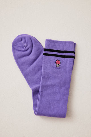 Sporty riding socks lilac